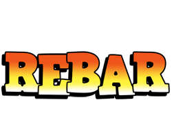Rebar sunset logo