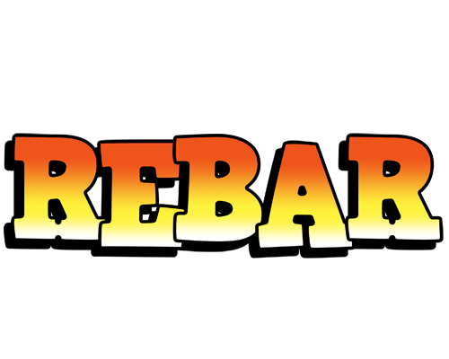 Rebar sunset logo