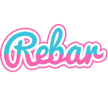 Rebar woman logo
