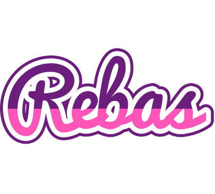 Rebas cheerful logo