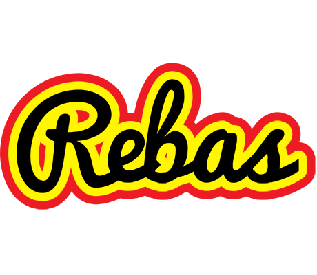 Rebas flaming logo