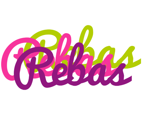 Rebas flowers logo