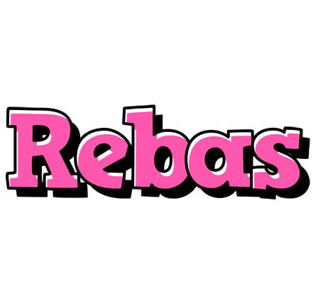 Rebas girlish logo