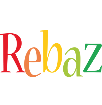 Rebaz birthday logo