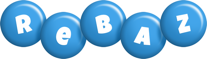 Rebaz candy-blue logo