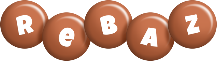 Rebaz candy-brown logo