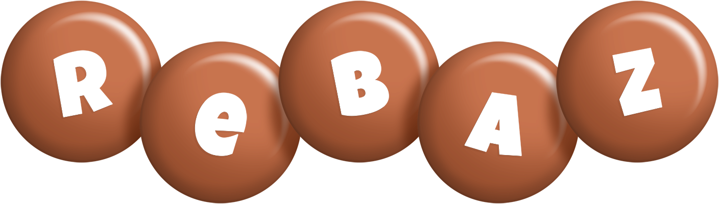 Rebaz candy-brown logo