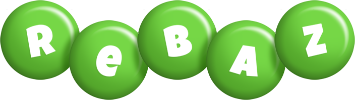 Rebaz candy-green logo
