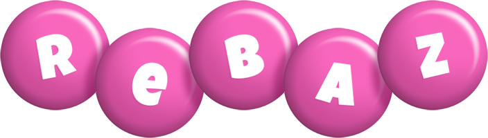 Rebaz candy-pink logo