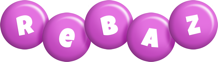 Rebaz candy-purple logo