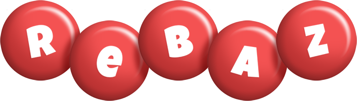 Rebaz candy-red logo