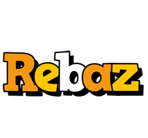 Rebaz cartoon logo