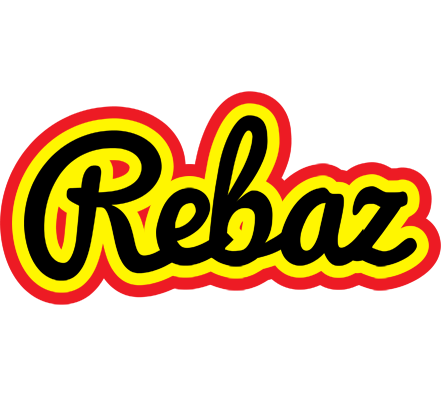 Rebaz flaming logo