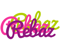 Rebaz flowers logo