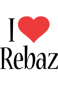 Rebaz i-love logo