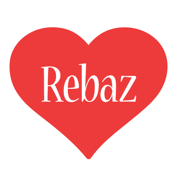 Rebaz love logo