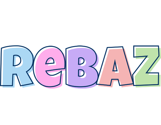 Rebaz pastel logo