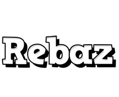 Rebaz snowing logo