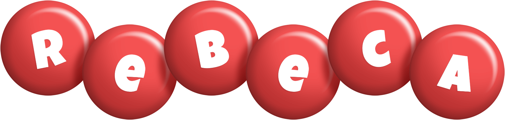 Rebeca candy-red logo