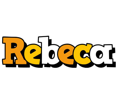 Rebeca cartoon logo