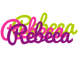 Rebeca flowers logo