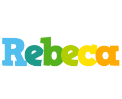 Rebeca rainbows logo