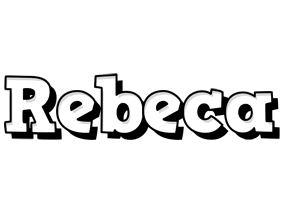 Rebeca snowing logo