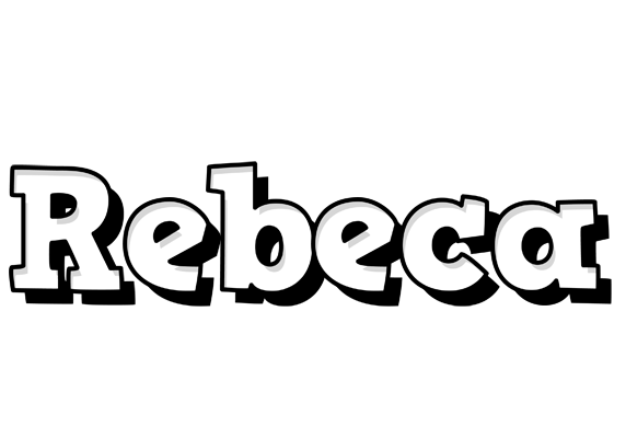 Rebeca snowing logo
