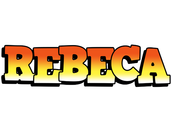Rebeca sunset logo