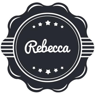 Rebecca badge logo