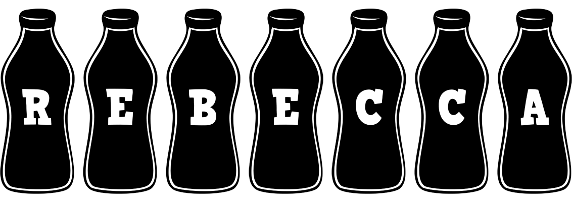 Rebecca bottle logo
