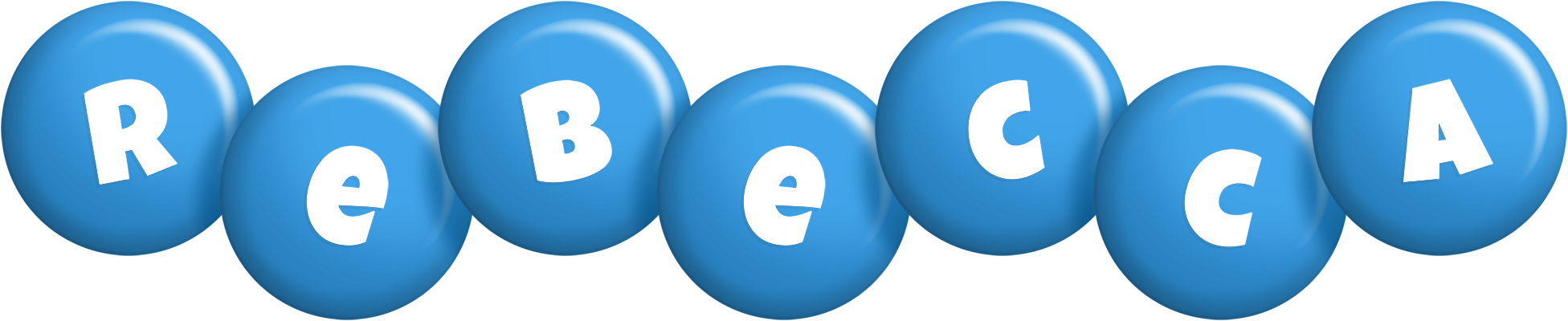 Rebecca candy-blue logo