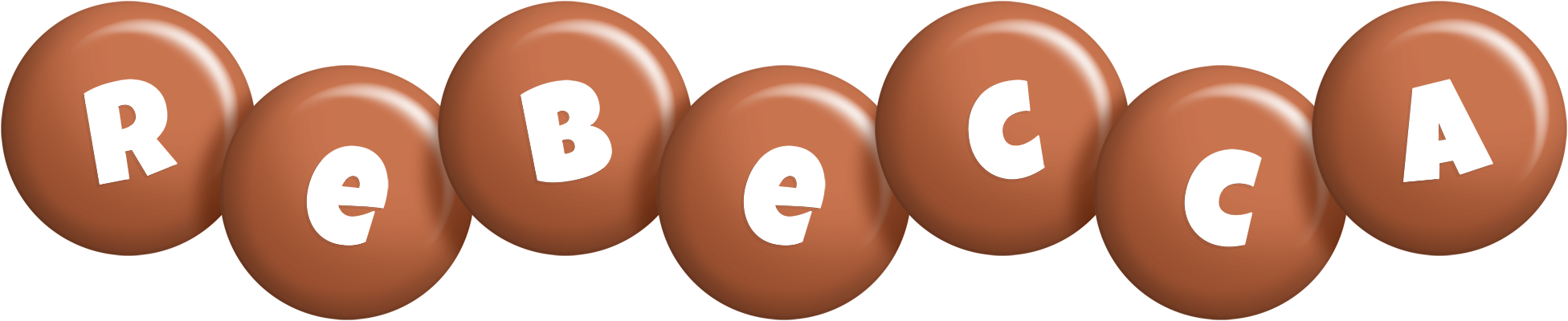 Rebecca candy-brown logo