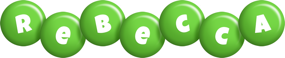 Rebecca candy-green logo