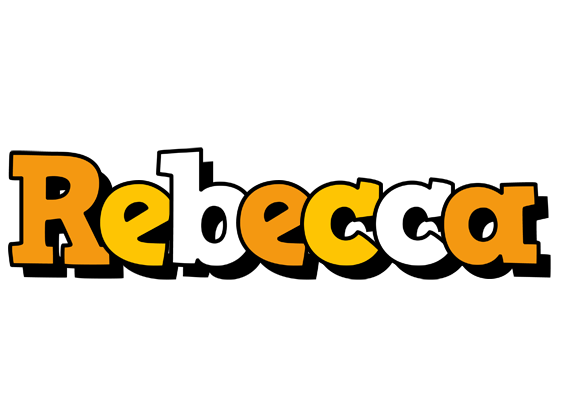 Rebecca cartoon logo