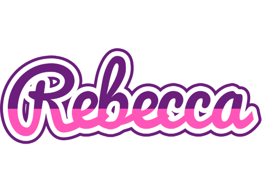 Rebecca cheerful logo
