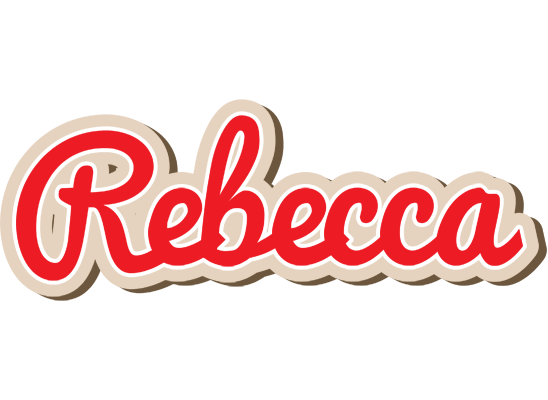 Rebecca chocolate logo
