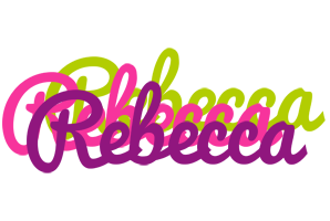 Rebecca flowers logo