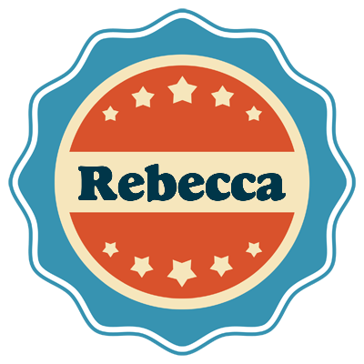 Rebecca labels logo