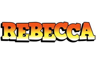 Rebecca sunset logo