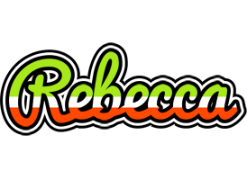 Rebecca superfun logo