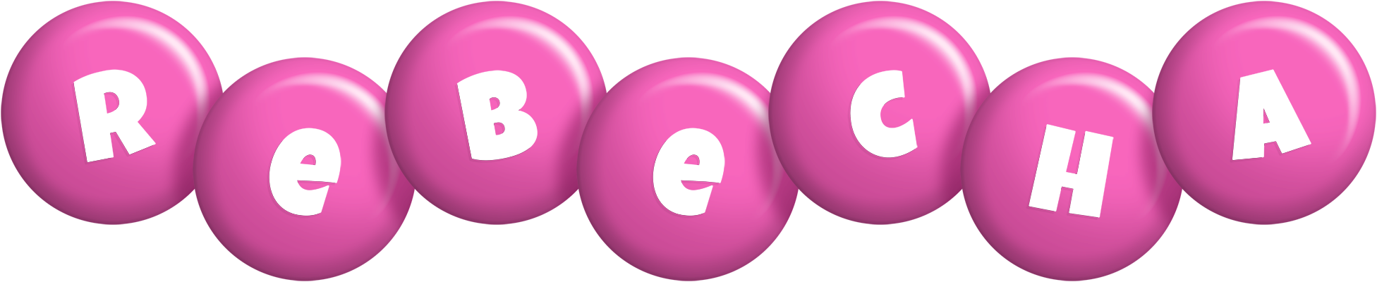 Rebecha candy-pink logo