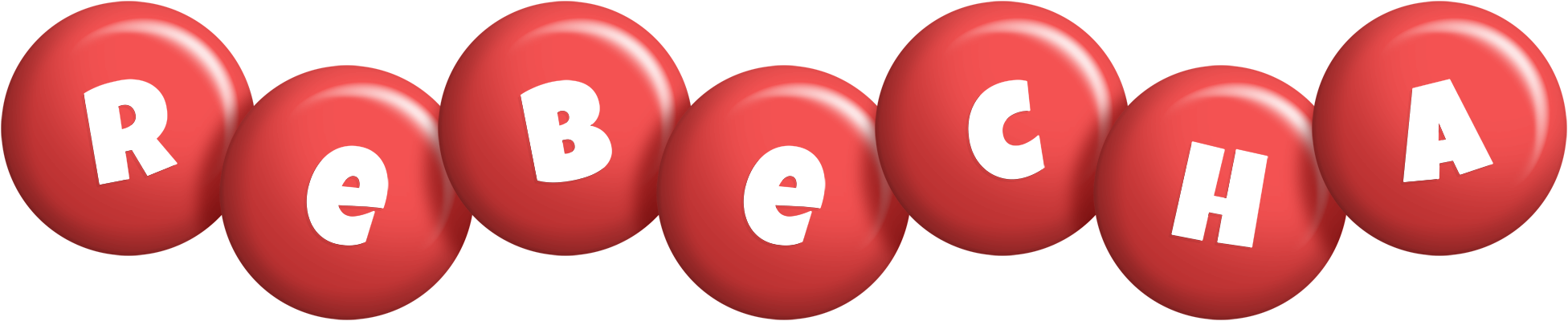Rebecha candy-red logo