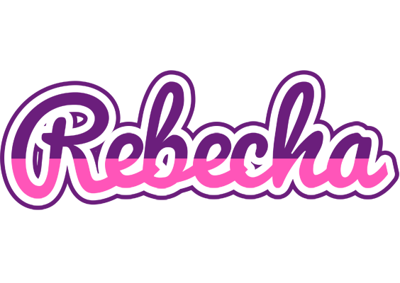 Rebecha cheerful logo