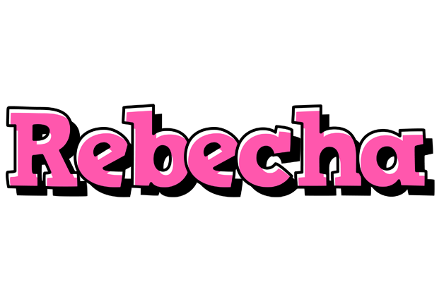 Rebecha girlish logo