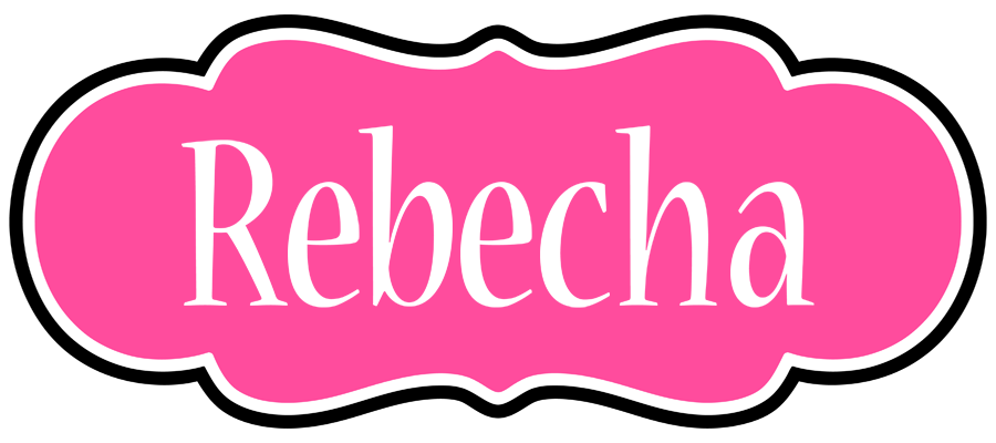 Rebecha invitation logo