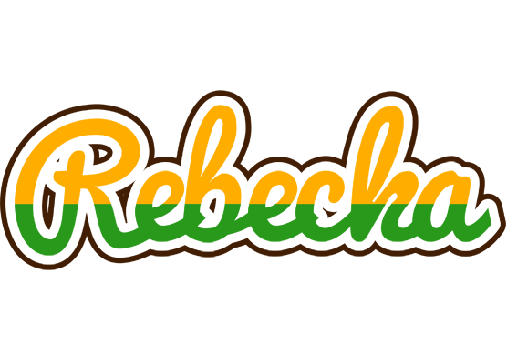 Rebecka banana logo