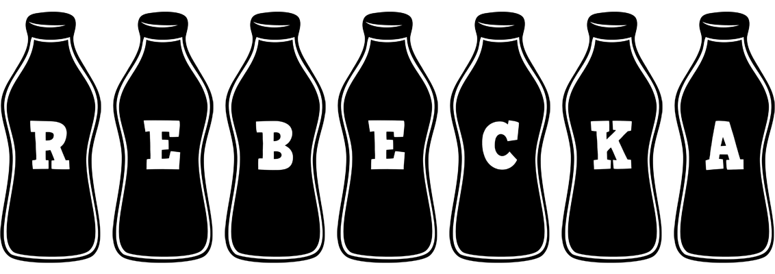 Rebecka bottle logo