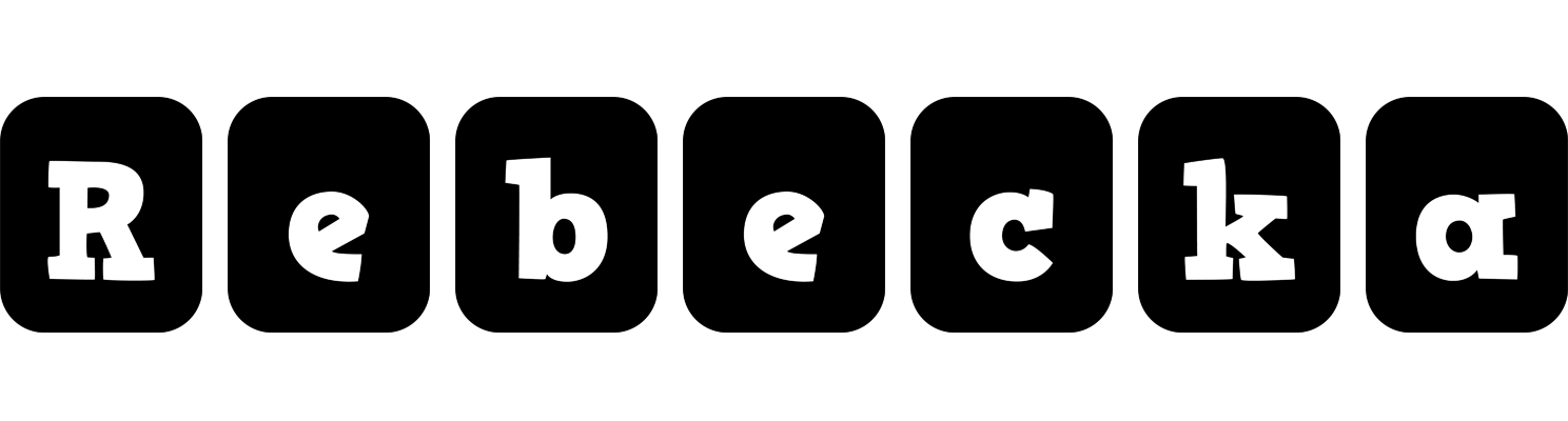 Rebecka box logo