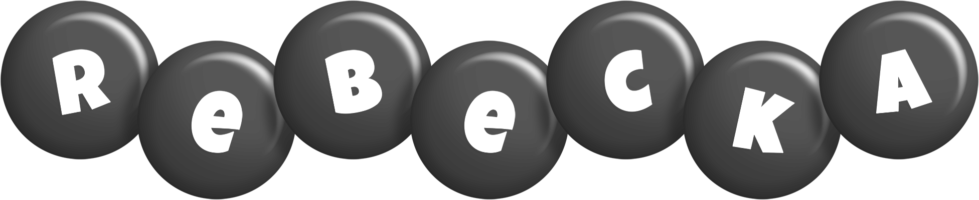 Rebecka candy-black logo